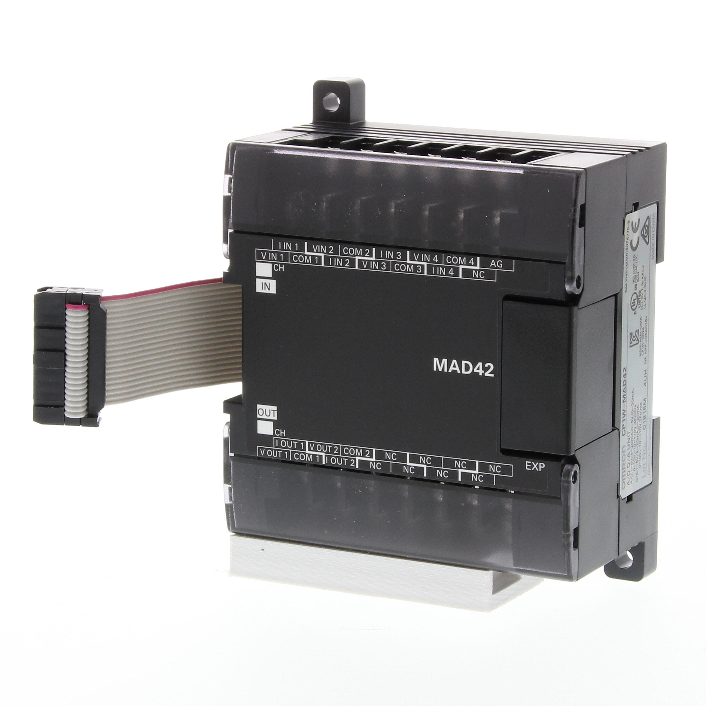 I/O expansion unit, 4 x analog inputs and 2 x analog outputs
