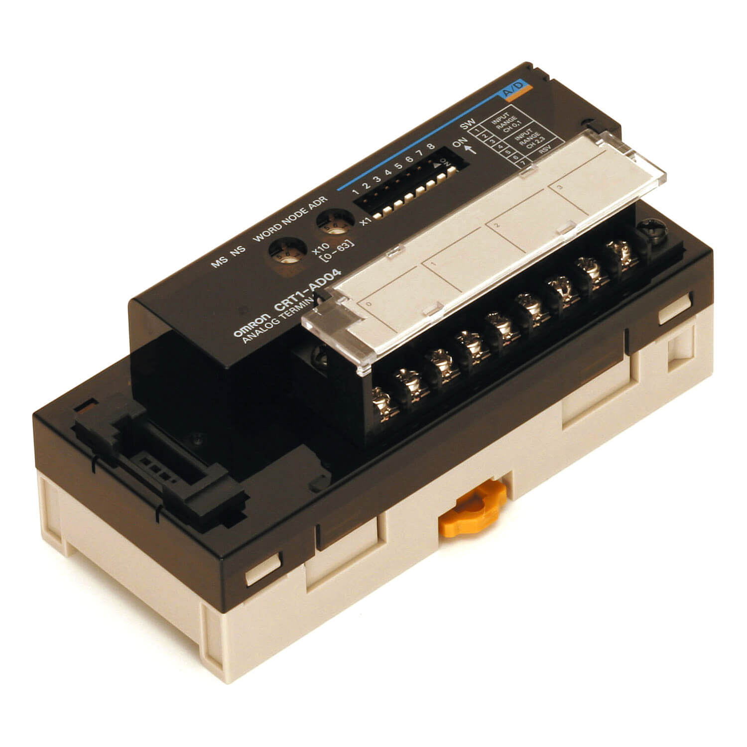 CompoNet analog input unit, 4 x inputs, 1-5 V, 0-5 V, 0-10 V, -10-10 V, 0-20 mA, 4-20