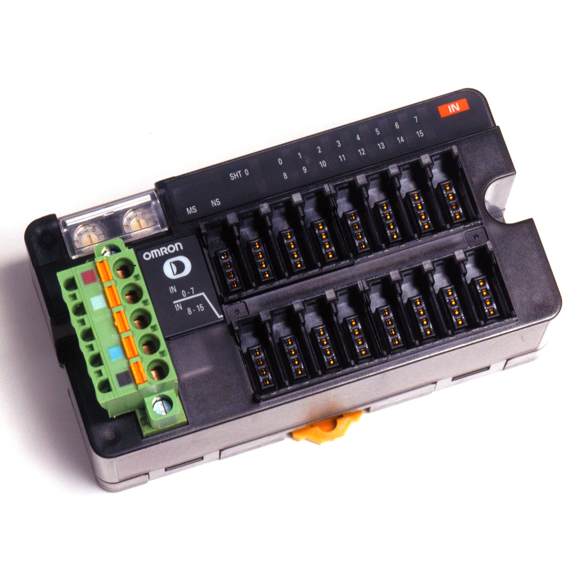 DeviceNet digital input unit, 16 x inputs, 24 VDC, PNP, sensor connector terminals