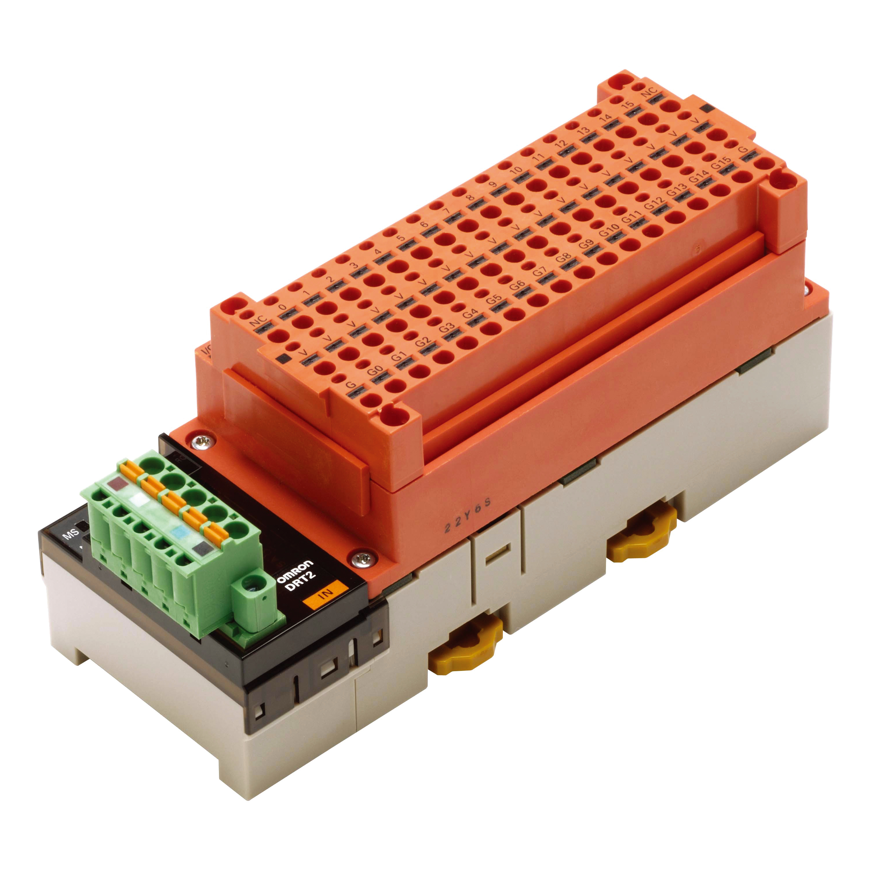 DeviceNet digital input unit, 16 x inputs, 24 VDC, PNP, 3-wire, screwless push-in con