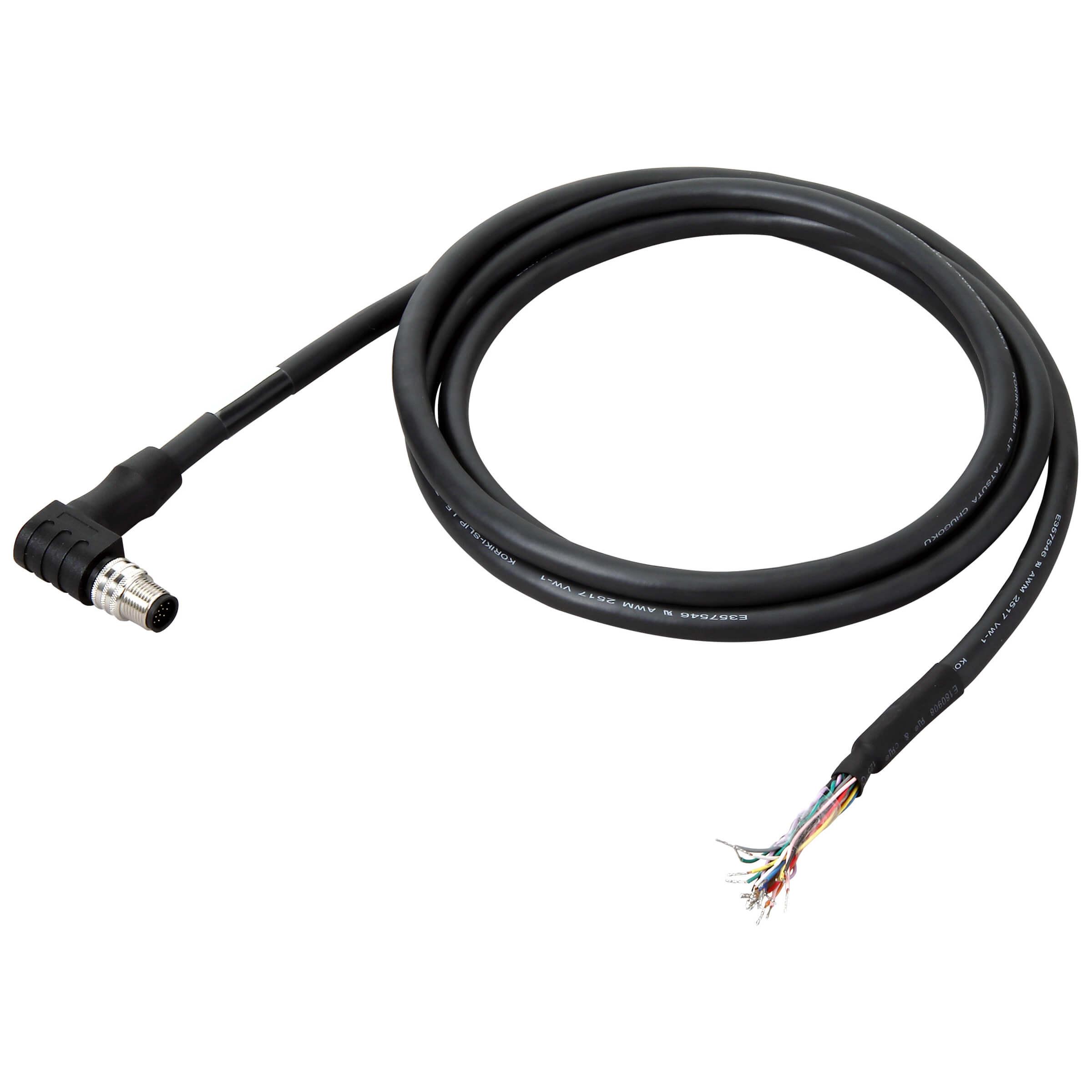 Omron Sensors FH Smart Cameras FHV7 Power / IO Cable, right angle 2 m