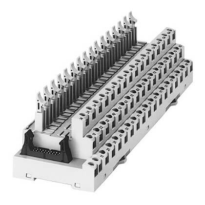 Omron PLC Accessories Output Terminal Block for Relay or SSR, 16-point ...