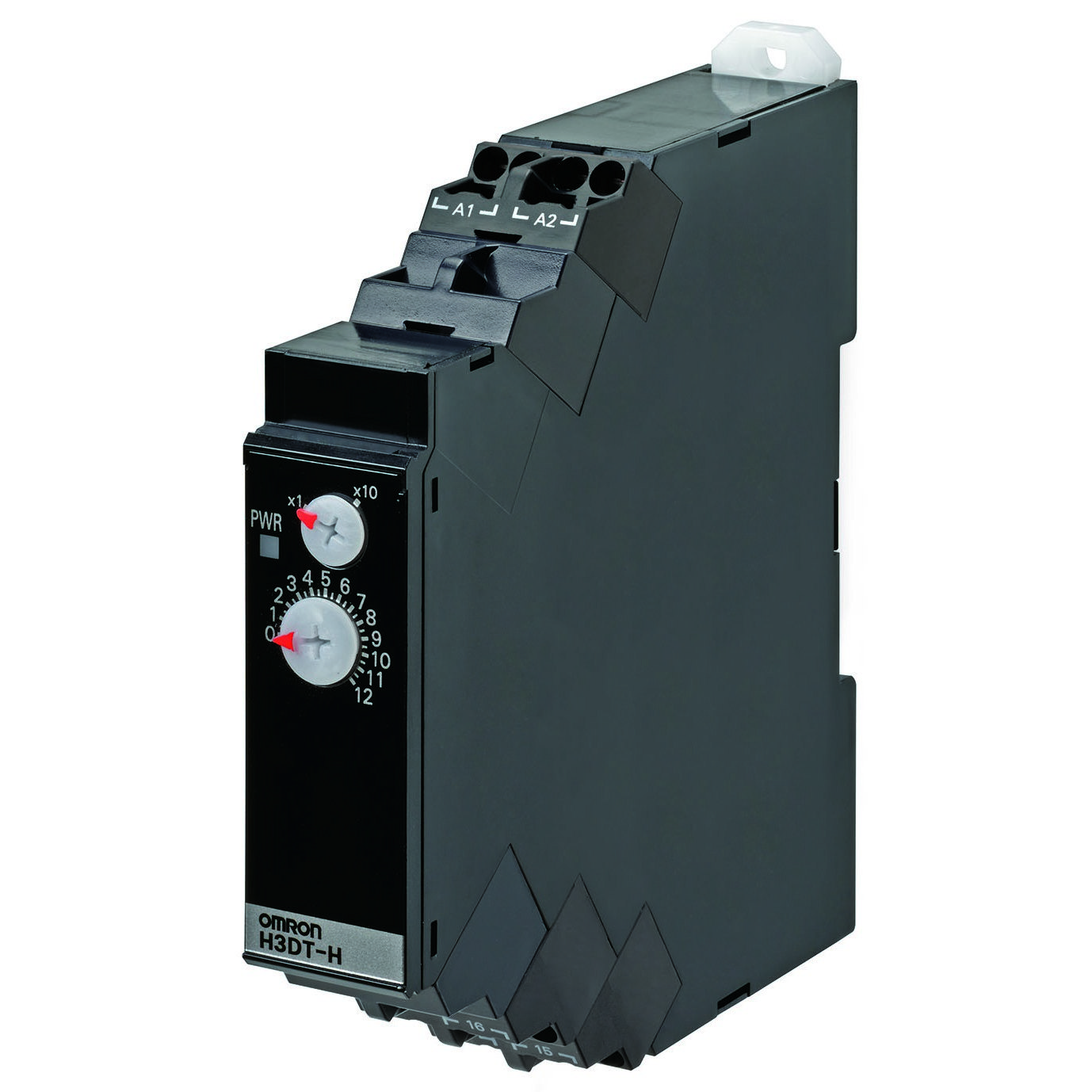 Timer, DIN rail mounting, 17.5mm, Off-delay, 1s-120s, 1 x SPDT, 5 A, 24-48 VAC/DC, Push-in terminal