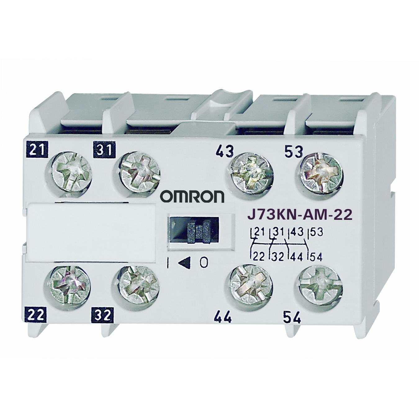 Omron Low Voltage Switchgear Auxiliary contacts, 4pole, 2M2B for J7KNA