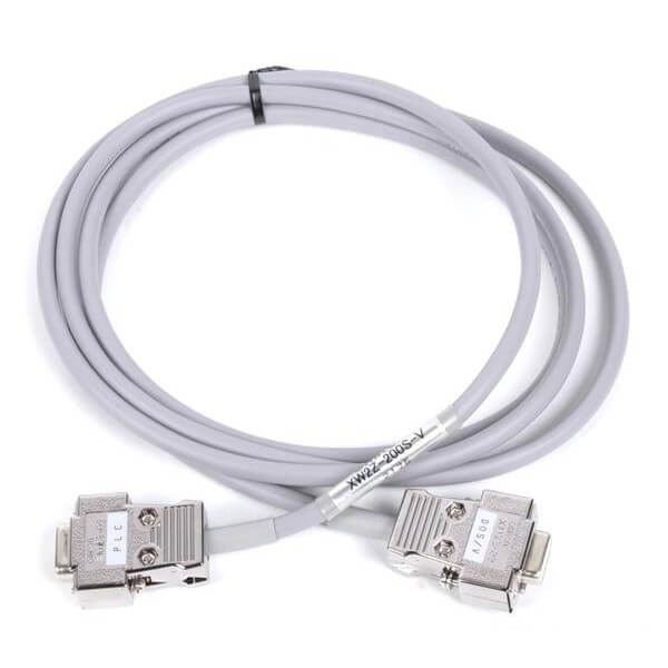 Cable, RS-232C, for connecting NT HMI 9-pin port to PLC 9-pin port, 2 m