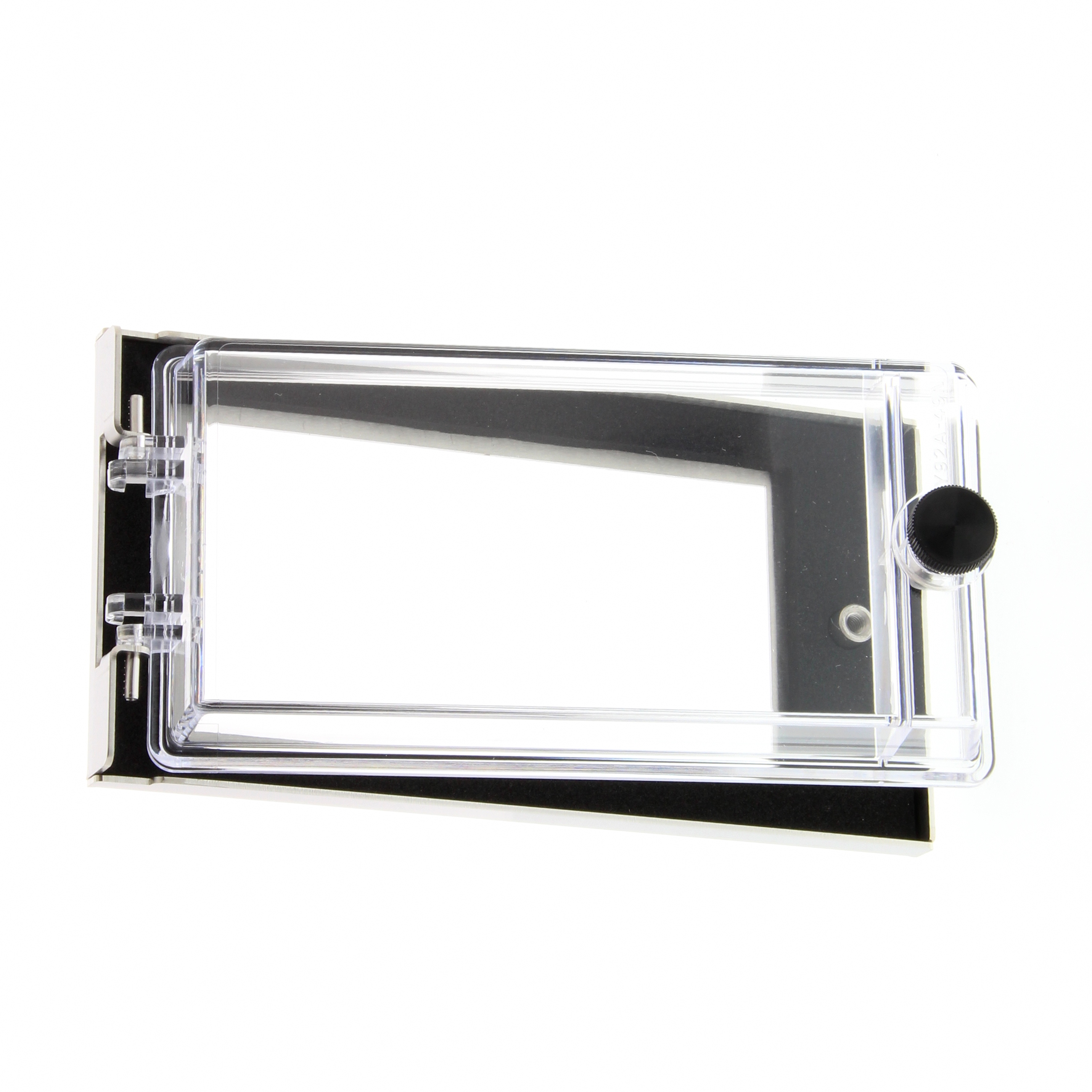 Watertight cover for DIN48x96mm device, IP66, plastic