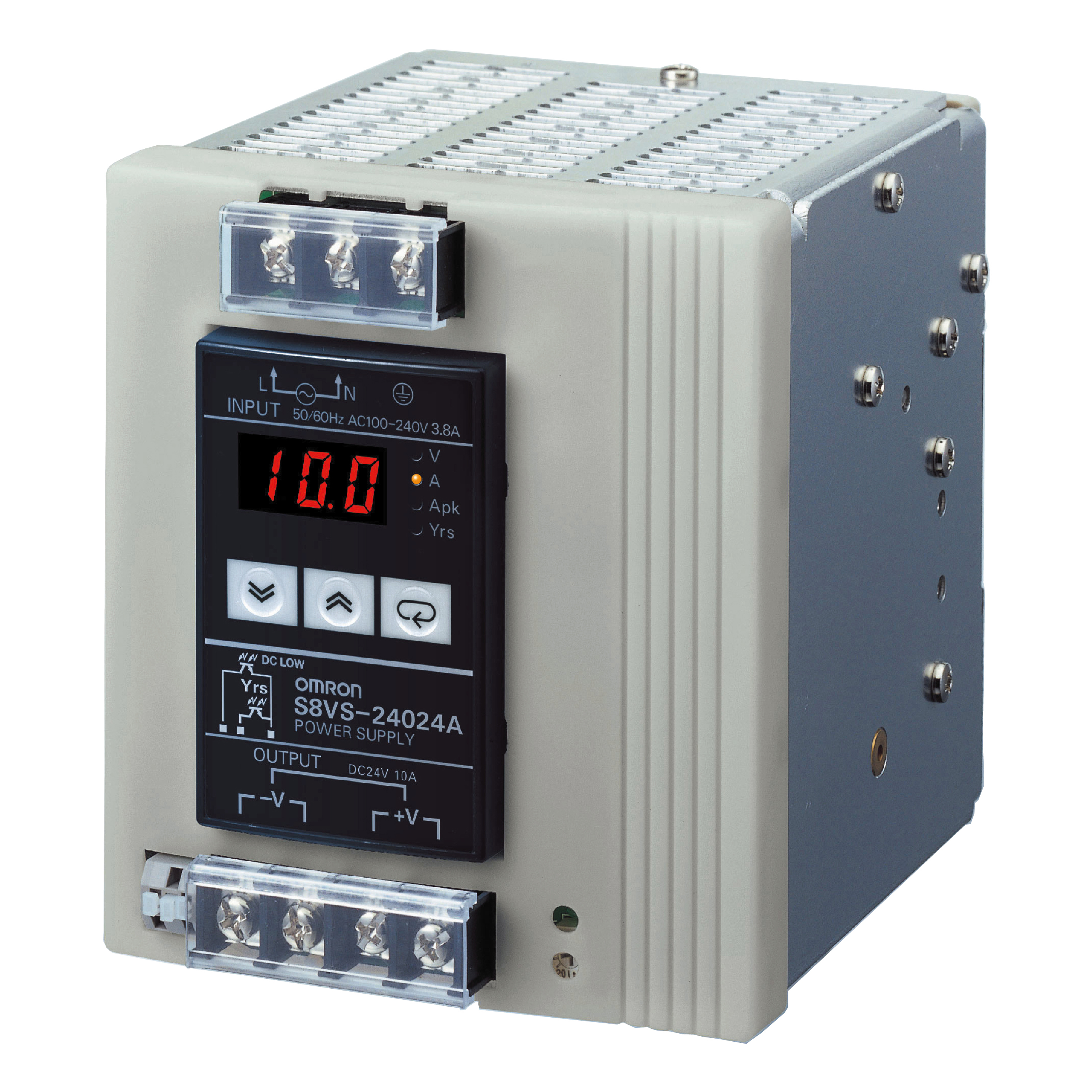 OMRON S8VS-06024A DC Power Supply,24VDC,2.5A,50//60Hz